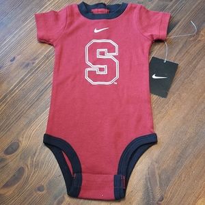 Stanford Nike Baby Onesie 3/6 Months